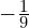 -\frac{1}{9}