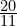 \frac{20}{11}