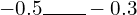 -0.5\rule{2em}{0.4pt}-0.3