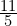 \frac{11}{5}