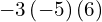 -3\left(-5\right)\left(6\right)