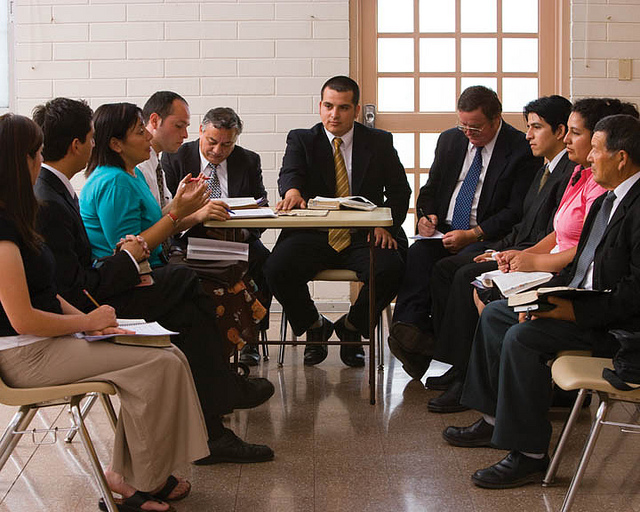 Mormon Leadership meeting
