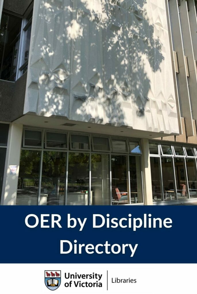 OER By Discipline Directory – Simple Book Publishing