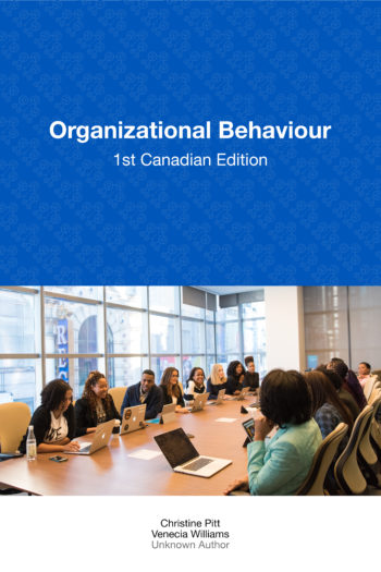 Cover image for Organizational Behaviour- 1st Canadian Edition