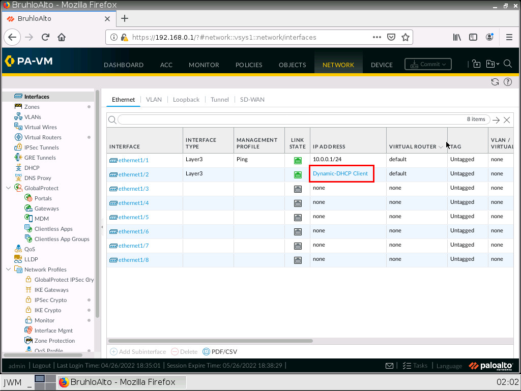 Dynamic DHCP Client- Receive an IP address from DHCP Server