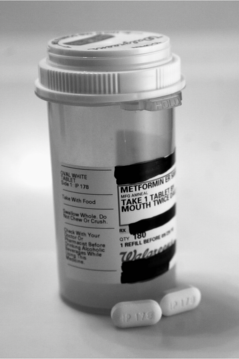 Metformin is a common insulin sensitizer that is administered orally. Often the class of drug first prescribed to person with T2DM.