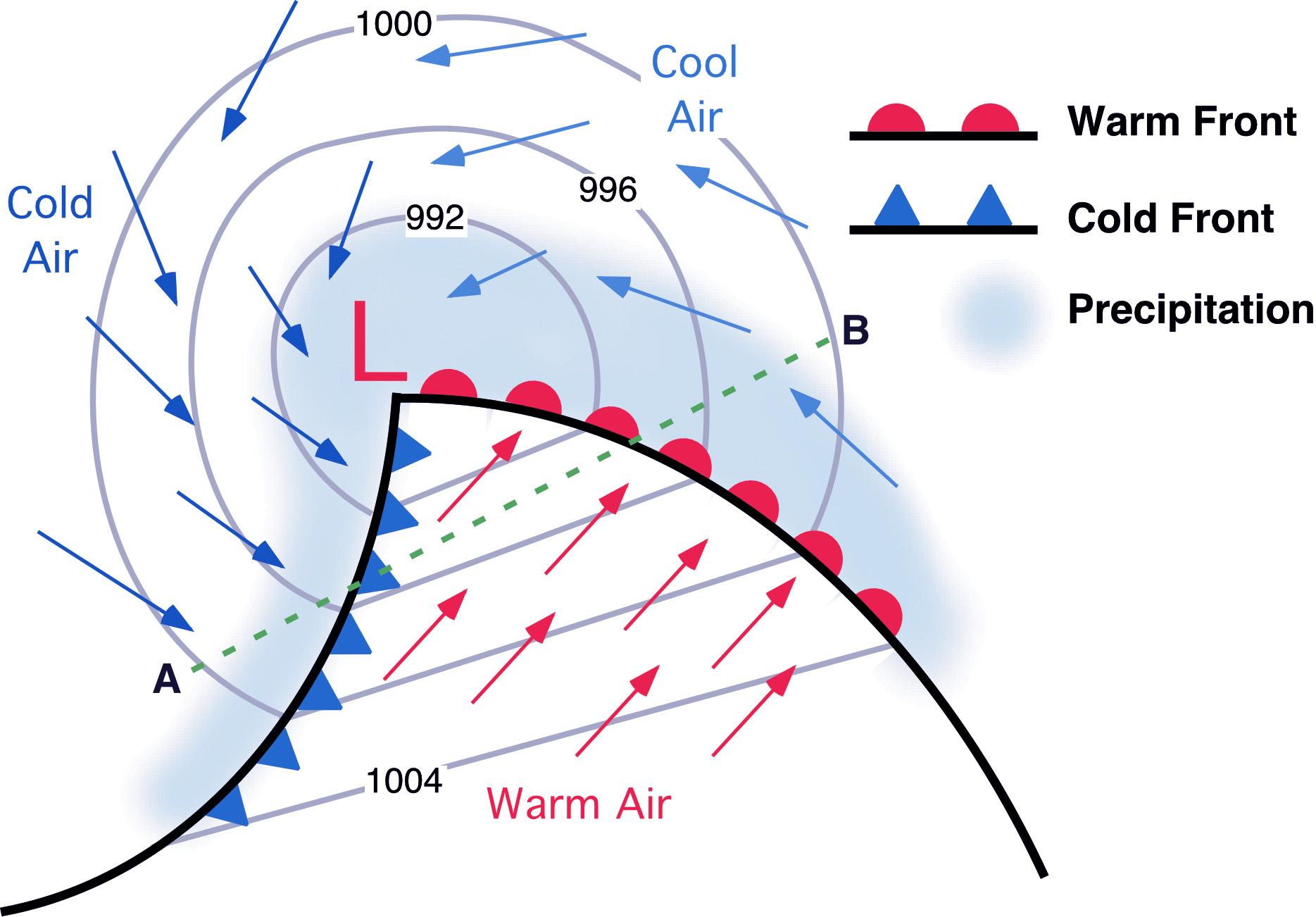 LABORATORY 4 MIDLATITUDE CYCLONES, WEATHER MAPS, AND FORECASTING