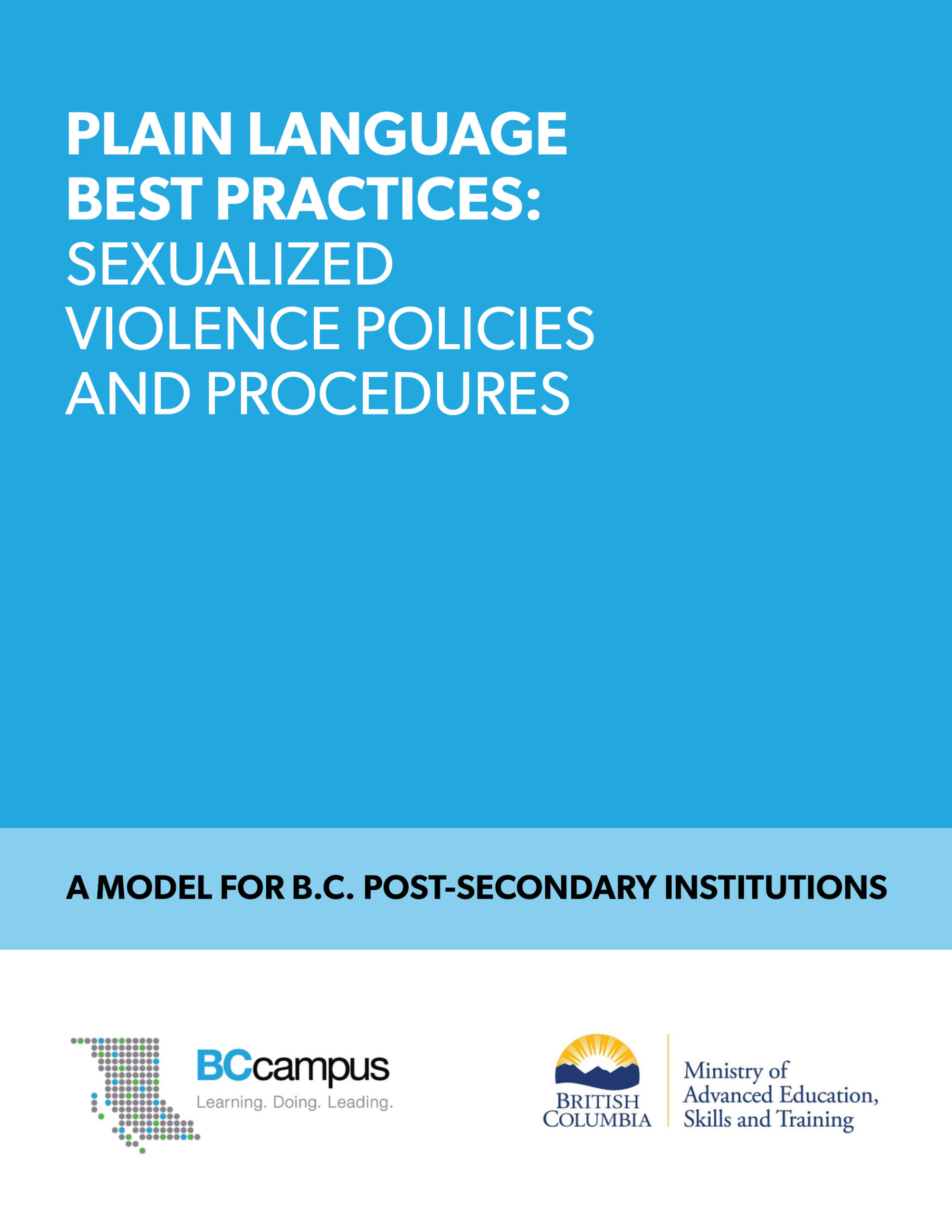 Cover image for Plain Language Best Practices
