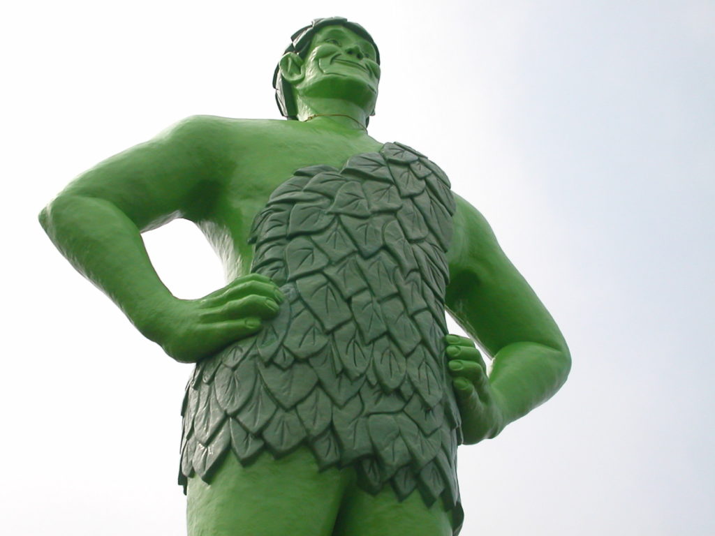 The Jolly Green Giant