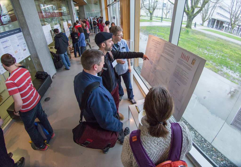 Poster session at UBC end of year event