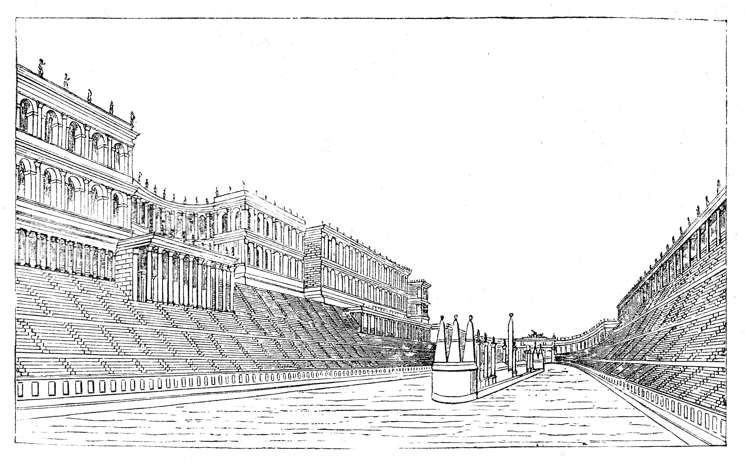 Illustration of the Circus Maximus