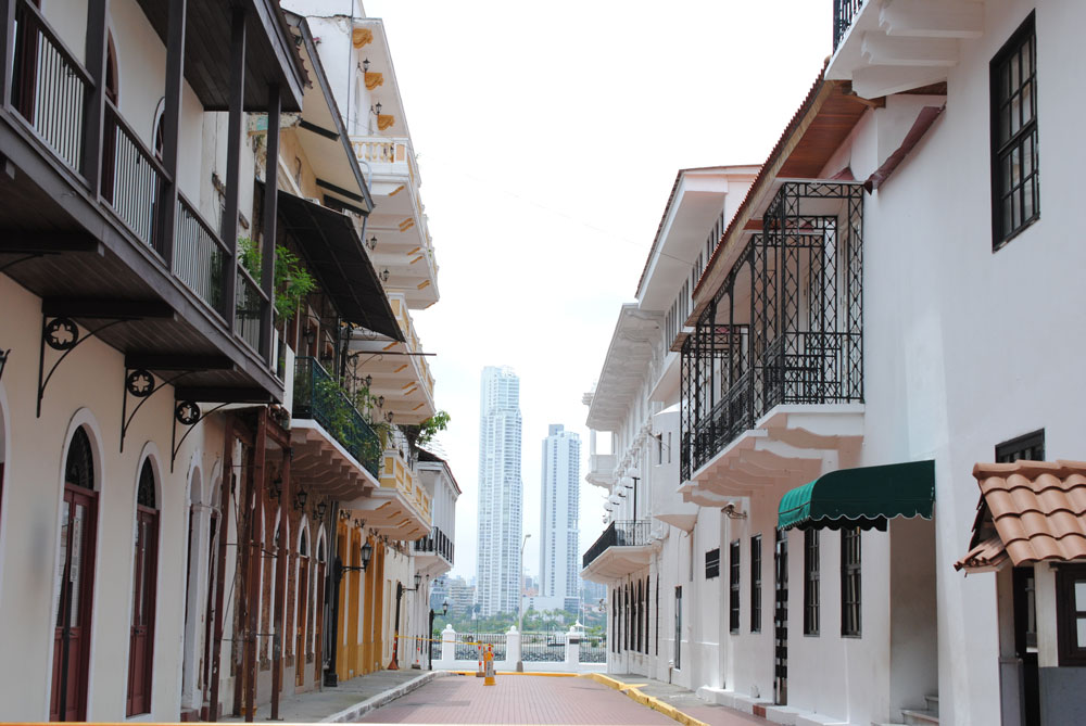 A street in Panama City