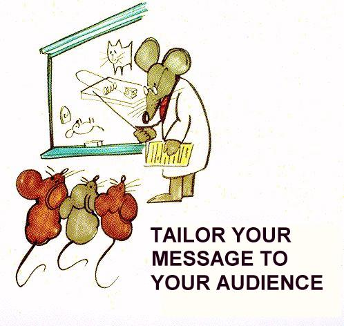 image is a cartoon of a mouse teacher with a pointer explaining to young mice how a mouse trap works