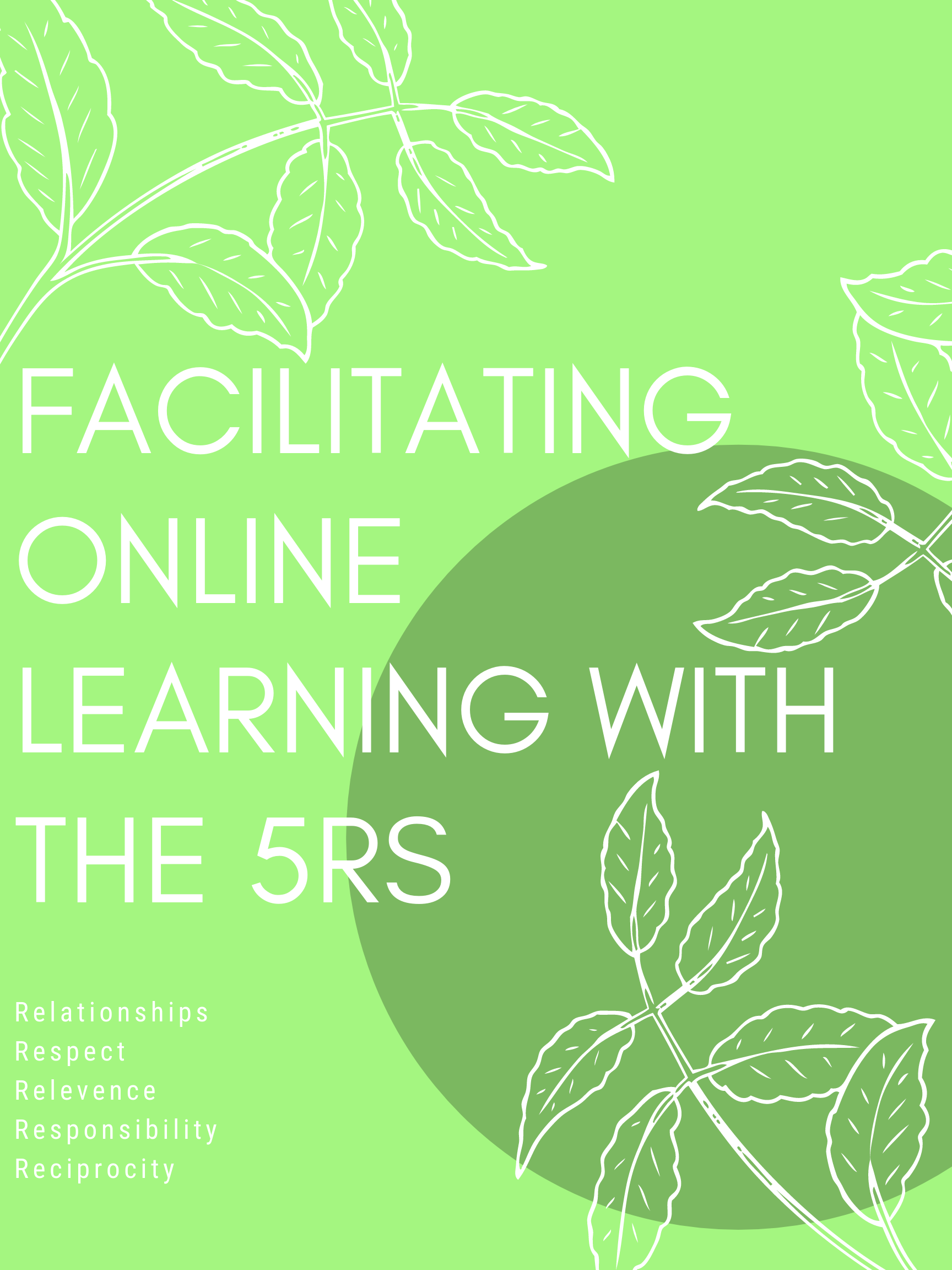 Cover image for Facilitating online learning with the 5R's