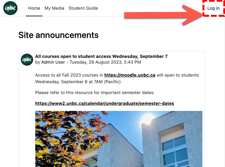 How to login to Open LMS (Moodle) at Bladen Community College using your  BCC email address and password