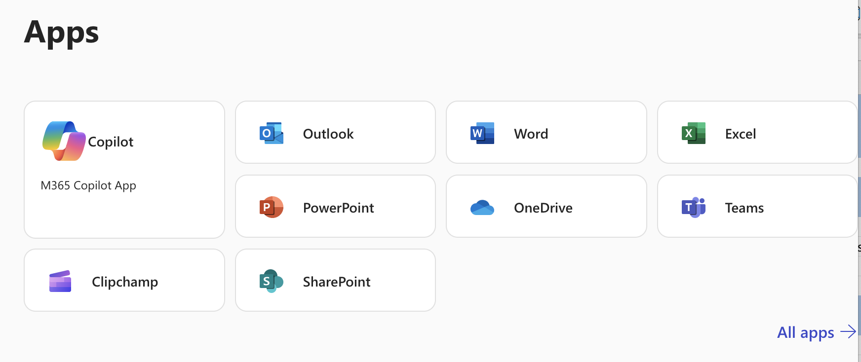 microsoft 365 apps