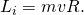 {L}_{i}=mvR.