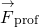 {\stackrel{\to }{F}}_{\text{prof}}