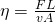 \eta =\frac{FL}{vA}