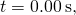 t=0.00\phantom{\rule{0.2em}{0ex}}\text{s,}