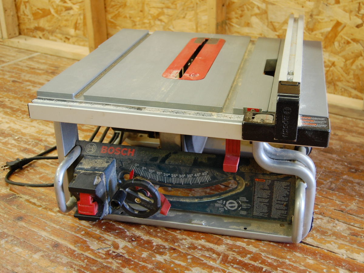 Bosch brand portable or benchtop table saw
