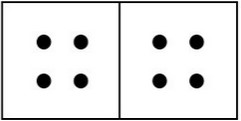 Dot, dot, dot, dot, dot, dot, dot, dot.