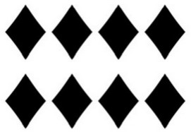 Diamond, diamond, diamond, diamond, diamond, diamond, diamond, diamond.