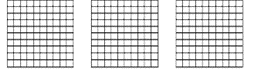 Three sets of 100.