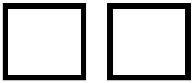 Two squares.