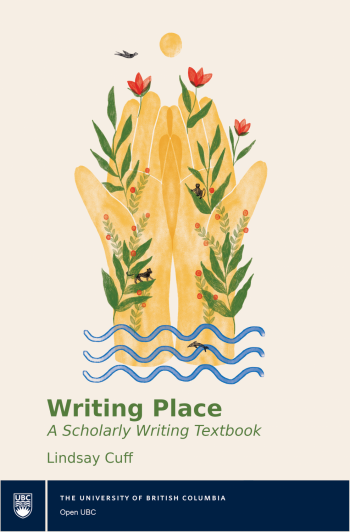 Cover image for Writing Place: A Scholarly Writing Textbook